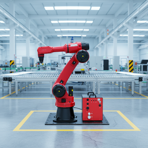 Manipulador Robótico de Soldadura Automático de Múltiples Brazos para Estructuras de Acero, Perfiles Angulares, Vigas en I, Acero Inoxidable, Construcción Naval, Nuevo de Alta Precisión - Product Image 1