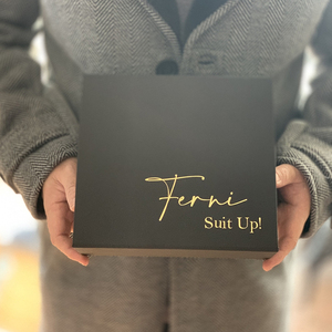 Scatole regalo pieghevoli con chiusura magnetica pieghevole per abbigliamento con patta magnetica nera di lusso personalizzata per proposta di damigella d'onore personalizzata - Product Image 4