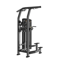 Station multifonctionnelle réglable de barre de traction de tour de puissance assistée d'équipement de forme physique de formation de force pour la gymnastique à la maison