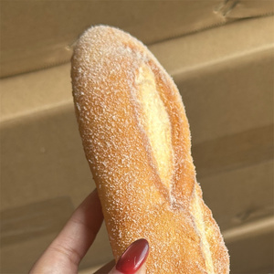 Pâte à pain baguette française parfumée à la noix de coco, levure en poudre, garniture au fromage, décoration de surface, pâte à sucre, sirop, modèle faux - Product Image 6