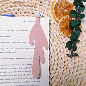 Marcapáginas Divertidos de Cuero PU con Diseño de Café Derramado, Marcapáginas Creativos Reutilizables para Amantes de los Libros - Product Image 3