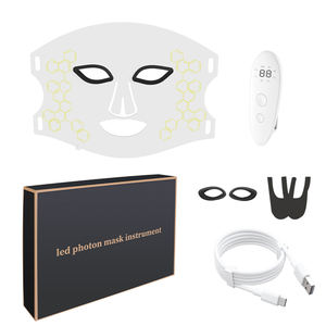 Profesional 4 colores infrarrojo rojo azul Nir luz Led cara silicona <span class=keywords><strong>4D</strong></span> máscara de terapia de luz láser - Product Image 4