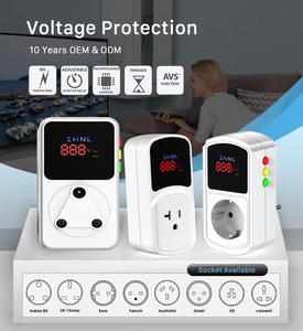 Ac 220V Điện áp ổn định điện tử hộ gia đình TV có thể điều chỉnh trên dưới hiện tại Bảo vệ thiết bị điều chỉnh điện áp bảo vệ - Product Image 6