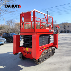 Plataforma Elevadora de Tijera Hidráulica Móvil para Terrenos Difíciles con Certificación CE, con Batería - Product Image 5