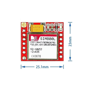 Sim800l GPRS mô-đun ban phát triển 850/900/1800/1900MHz 2 gam mạng với MicroSIM khe cắm thẻ nhớ - Product Image 4