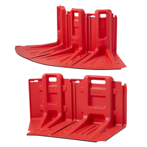 Nouvelle barrière anti-inondation en plastique ABS en forme de L, anti-impact, taille personnalisable pour les urgences - Product Image 1