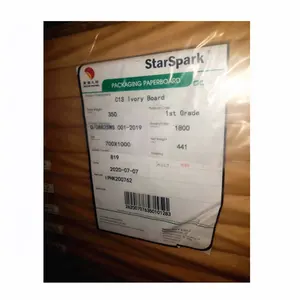 190g 210g 300g avorio bordo/scatola pieghevole IPSUN starspark