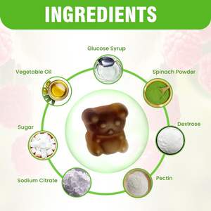 Gomitas de Musgo Irlandés en Oferta de Fábrica, con Alga Marina, Ashwagandha y Raíz de Bardana para el Apoyo de la Salud Intestinal, de la Piel y del Cabello, para Adultos y Mujeres Embarazadas - Product Image 2