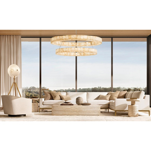 Modern Living Room Furniture <strong>Rectangle</strong> Travertine <strong>Coffee</strong> <strong>Table</strong> Sofa Tea <strong>Table</strong> - Product Image 5