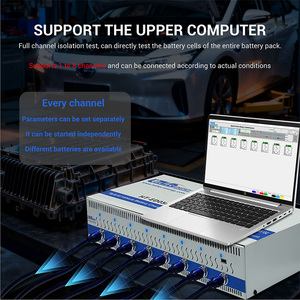 เครื่องทดสอบและปรับสมดุลแบตเตอรี่รถยนต์ Heltec 5A สำหรับซ่อมแซม NX UX Escape 7.2V 9.6V 14.4V รุ่น HT-ED05AC8V20 ใช้งานร่วมกับ To - Product Image 2