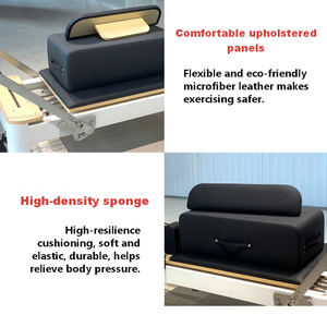 Equipo de Pilates Reformer de Aluminio con Accesorio de <span class=keywords><strong>Torre</strong></span> Reformer para Estudios de Pilates y Gimnasios en Casa - Product Image 2