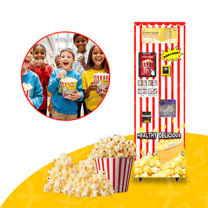 Machine à Popcorn Automatique Commerciale en Métal à Prix de Gros avec Fonction SDK – Robot Distributeur de Popcorn - Product Image 2