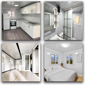 Maison conteneur d'expédition prêt-à-porter 3 chambres à coucher préfabriquée modulaire extensible de 20 pieds Panneau sandwich Design moderne Immeuble de bureaux - Product Image 3