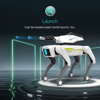 Robot chien intelligent IA, jouet multifonctionnel avec commande vocale et programmation à distance pour le sport et le divertissement