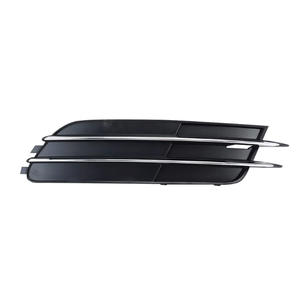 Bisel de Luz Antiniebla Delantera para Audi A6L C7, Rejilla Inferior Negra, 2012-2014 - Product Image 1