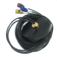 Antenne GPS/LTE/WIFI 3 en 1 avec connecteur FAKRA, impédance 50 ohms, type Disk-Puck M2M