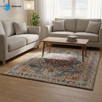 Tapis central de style persan antidérapant, tapis imprimé 3D pour salon, tapis de sol, tapis pour salon, ensembles de tapis et carpettes