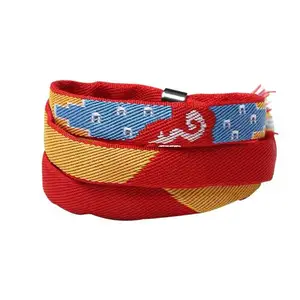 Joyería de Comics Japoneses, Cosplay, Kumihimo Hecho a Mano, Pulsera de <span class=keywords><strong>Amistad</strong></span>, Amuleto de <span class=keywords><strong>la</strong></span> Suerte con Cinta para el Cabello, Joyería de Tu Nombre - Product Image 1