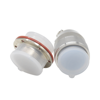 Connecteur d'aviation de frittage de verre 5Pin rapide en acier inoxydable IP67 prise de courant étanche câble d'alimentation scellé haut