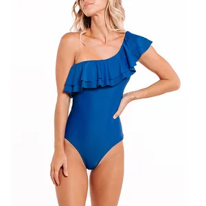 一体式泳衣性感回收沙滩装可逆运动加大码女性健身比基尼套装