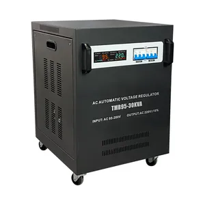 AVR 30kVA điều chỉnh điện áp ổn định hiển thị kỹ thuật số một pha SVR