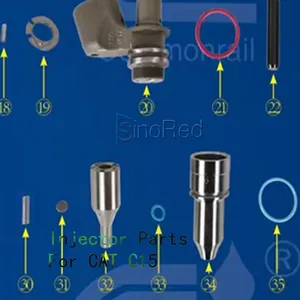 חלקי מזרק דלק למנוע CAT קטרפילר מסדרת C15