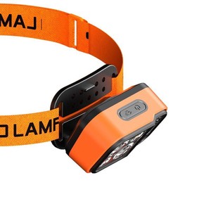 Lampe frontale Skywolfeye 2000mAh rechargeable à LED avec bande réglable pour le cyclisme, la course à pied, la pêche, lumière portable - Product Image 3