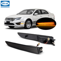 Feu de position latéral avant à LED pour Ford Fusion 2010-2012 OEM #   AE53-13B220-B AE53-13B221-B Feux de position latéraux à LED avec clignotants