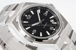 Montre VC 1226SC, mouvement automatique, cadran de 42 mm, lunette en forme de croix, affichage de la date caché, boîtier en acier inoxydable, montre mécanique pour homme - Product Image 4