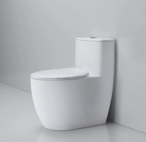 โถสุขภัณฑ์เซรามิกสีขาวด้าน ระบบไซฟอน สำหรับห้องน้ำวิลล่า - Product Image 4
