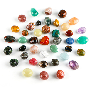 Pierres Roulées <span class=keywords><strong>de</strong></span> Guérison en Cristal Poli Mélangé Chakra Reiki : Améthyste, Quartz Rose pour la Décoration (Vente en Gros) - Product Image 1