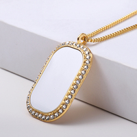 Vente en gros de colliers vierges pour bijoux de fête avec impression de photos DIY