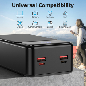 Nhanh chóng sạc điện trạm ngân hàng hiển thị kỹ thuật số ngân hàng điện 50000mAh 20W 22.5W với xây dựng trong cáp - Product Image 2