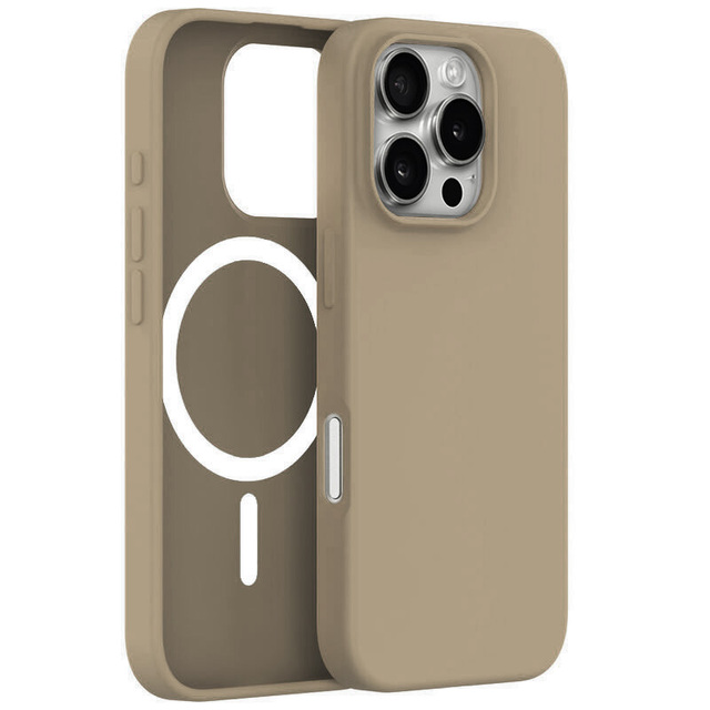 BEELAN 2024 100% Liquid Silicone Shockproof Custom Phone Case Magnetic Cover for 16/15 Pro Max Models Wireless Charging