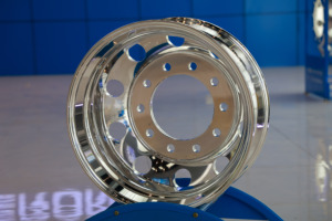 22.5X8ล้อ/ล้อรถบรรทุกทำจากอะลูมิเนียมอัลลอยด์ขนาด.25ดีไซน์แบบอเมริกันแฟชั่นแบบรวดเร็ว/ขัดเงาสองด้านและระบายออกได้ - Product Image 5