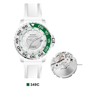 Montres automatiques unisexes de haute qualité importées du Japon, nouveaux matériaux, boîtier en céramique, bracelet en cuir pour usage professionnel, hommes et femmes - Product Image 3