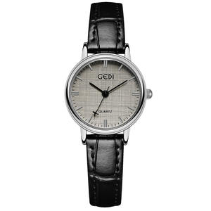 Montre-bracelet pour femme de haute valeur, niche et sophistiquée, montre à quartz au texture de tissu exquise, montre à la mode d'occasion - Product Image 4