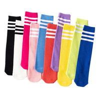 Fabricant de chaussettes pour enfants OEM ODM, logo personnalisé, chaussettes pour enfants en polyester, vente en gros, marque privée