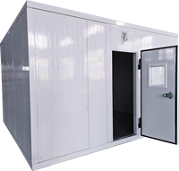 Contenedor Refrigerado Móvil de 20 pies, Panel Solar, Compresor Insonorizado, Bomba de Motor, Refrigerante R-32
