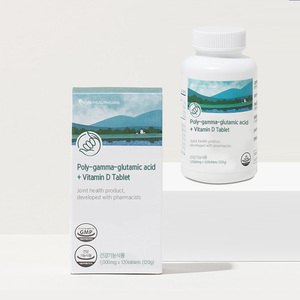 SIVIA HEALTHCARE Ácido Poli-Gamma-Glutámico + Vitamina D en Tabletas 1000mg 120 Tabletas Apoyo para la Salud de las Articulaciones - Product Image 3