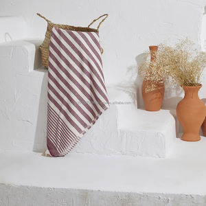 Vente en gros 100% coton éponge soutenu turc Peshtemal Fouta serviette douce OEM personnalisable épais pour bain plage utilisation tissé Technique - Product Image 2