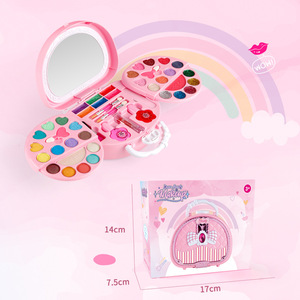Kouyikou <span class=keywords><strong>maquillage</strong></span> jouet ensemble de sac <span class=keywords><strong>maquillage</strong></span> semblant cosmétiques Toypink Offre Spéciale <span class=keywords><strong>fille</strong></span> enfants cosmétique boîte peinture bricolage jouets filles 5 <span class=keywords><strong>ans</strong></span> - Product Image 4