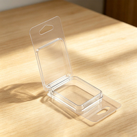 Emballages en plastique transparent personnalisés, boîtes en PVC PET transparentes, emballages en blister avec trou de suspension