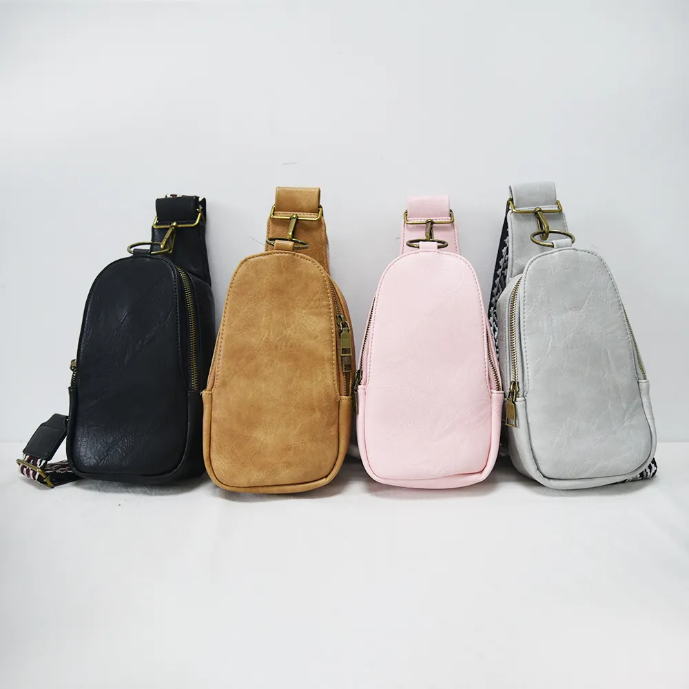 2022 GuangZhou sac usine en cuir PU femme Anti-vol femmes bandoulière taille ceinture Fanny sac BUM sac à bandoulière pour les femmes
