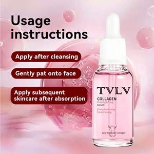 Tvlv गहरे कोलेजन गुलाबी पेप्टाइड्स सीरम फेस चमक कोरा ग्लास त्वचा देखभाल उत्पाद बूस्टर पेड्रेन सेरम - Product Image 2