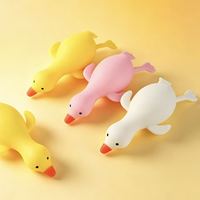 Canard géant jaune moelleux, canard géant rempli de farine, jouets extensibles résistants aux déchirures, canard géant pour soulager le stress des adultes, personnalisable