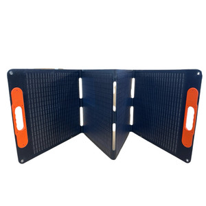 Manta Solar Plegable Portátil ODM/OEM de 160W, Personalizable con Logotipo, Color y Puertos de Salida de Energía - Product Image 2