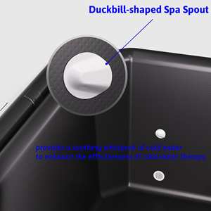 Venta Local en EE. UU.: Bañera de Hielo Inflable de 1HP con Enfriador de Agua, Bañera de Inmersión Fría de 1HP para Terapia de Baño de Hielo al Aire Libre - Product Image 4