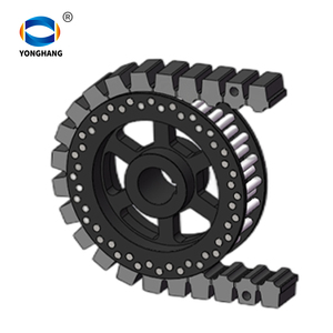 Giống như nerak mạnh mẽ kéo lực lượng tiếng ồn thấp bền cao su khối Chuỗi liên tục ngang và dọc băng tải chuỗi - Product Image 6