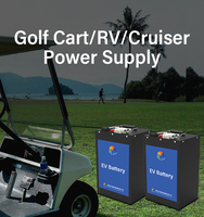 Pack de batteries EV 61,2 V 32 Ah Chargeur de batterie EV portable avec batterie pour scooter électrique Voiturette de golf Bateaux Moto